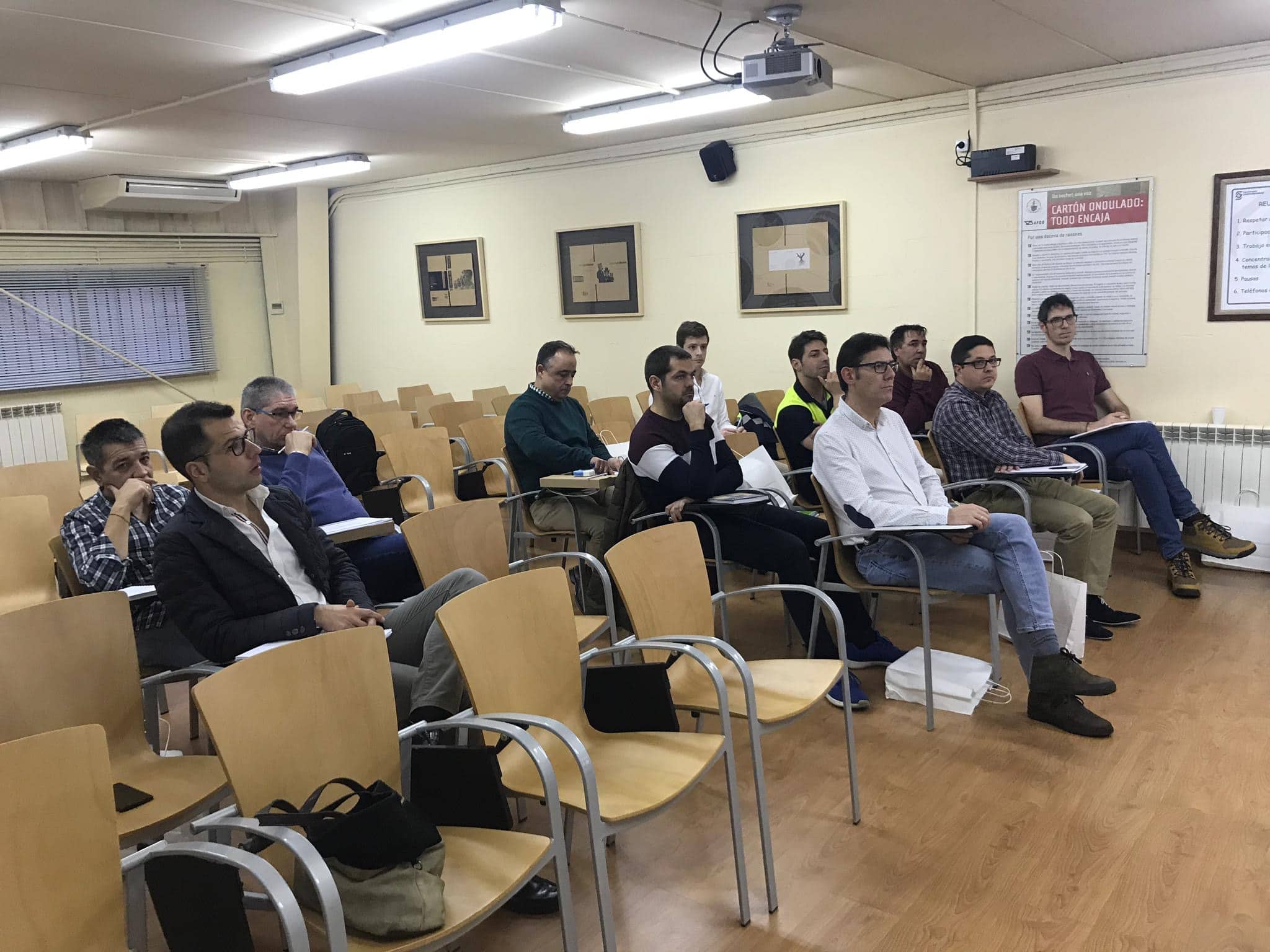 Cartonajes Santorromán imparte cursos sobre seguridad en planta