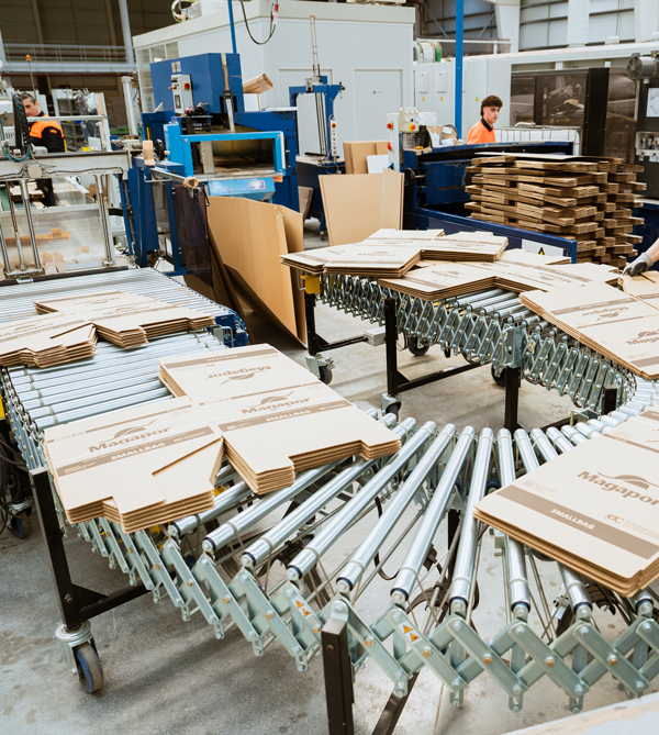 Producción embalajes Cartonajes Santorromán