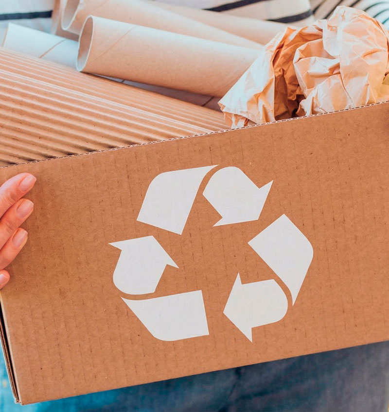 La sostenibilidad es uno de los principios más importantes en Cartonajes Santorromán